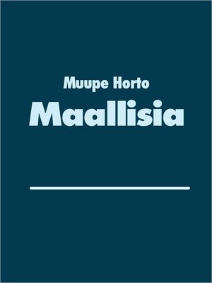 cover image of Maallisia